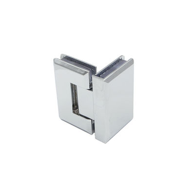 braçadeira de vidro 90D da dobradiça de porta do chuveiro do revestimento da espessura PSS de 5mm para a casa de banho com chuveiro