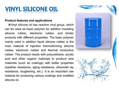 O CE puro Dimethyl do óleo de silicone do vinil C1 passou